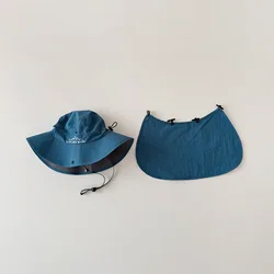 MILANCEL Sombrero pescador para niños – Algodón secado rápido