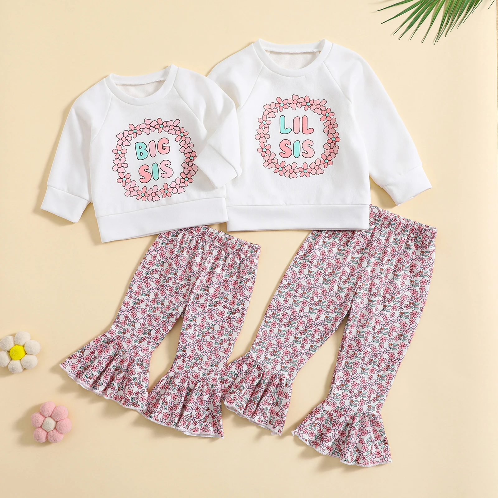 Conjunto floral completo - Vista frontal