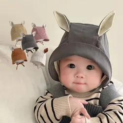 Sombrero de sol para bebé con orejas de conejo – Protección UV