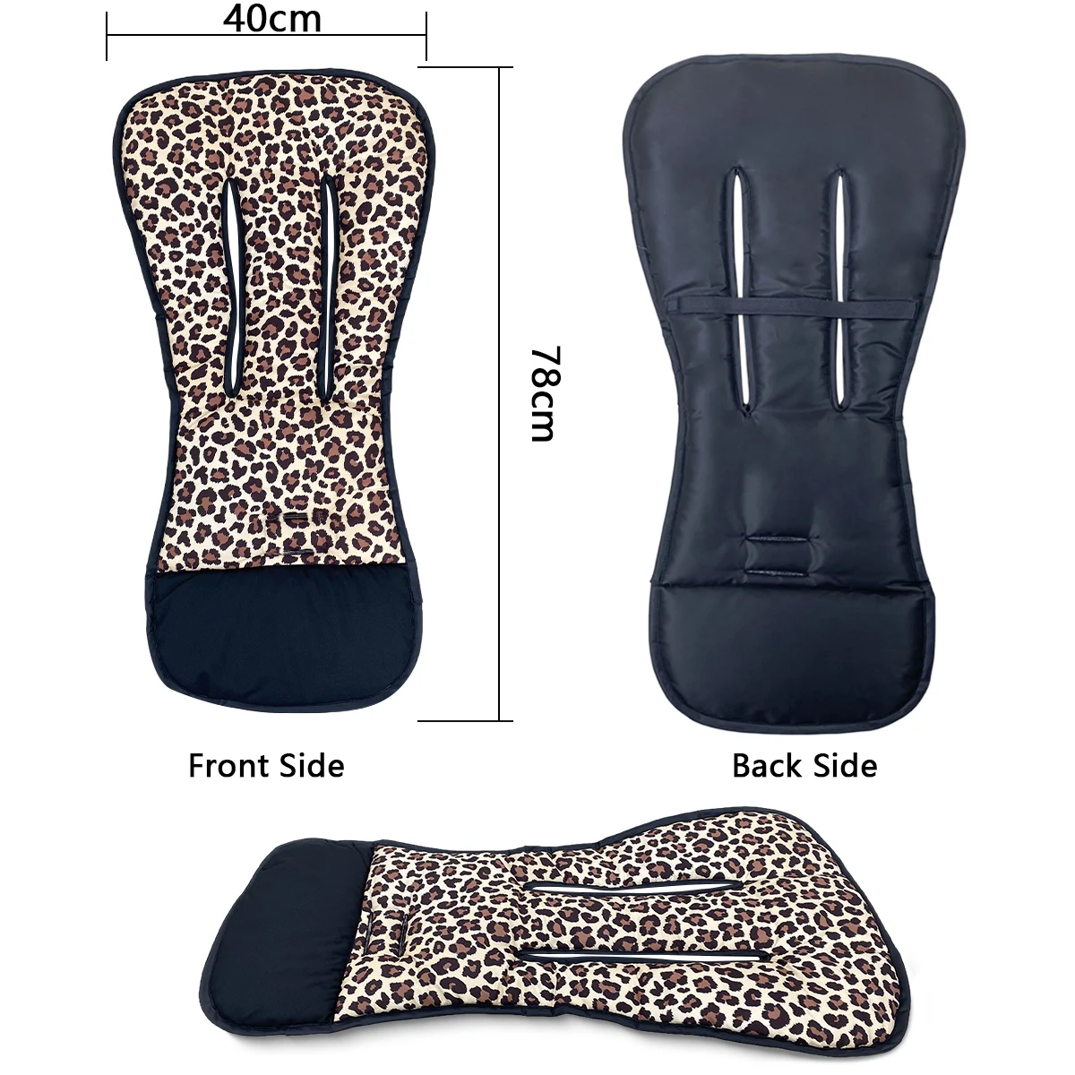 Cojín universal para cochecito de bebé – asiento cómodo y suave - imagen 2