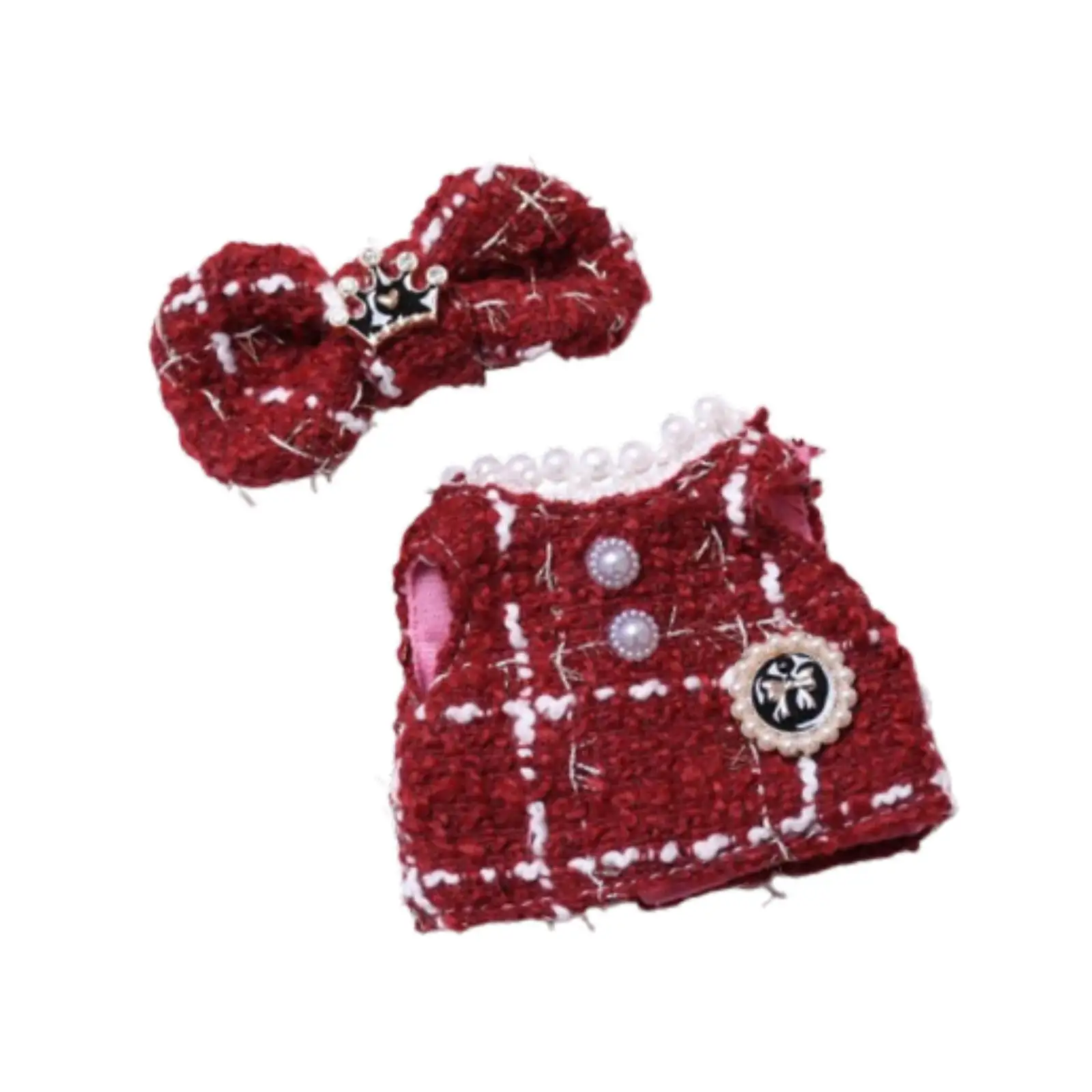 Doll Clothes Doll Clothing, Pretend Play Photo Props, Fashion Educational Costumes 17cm Fashion Outfits Dress up,