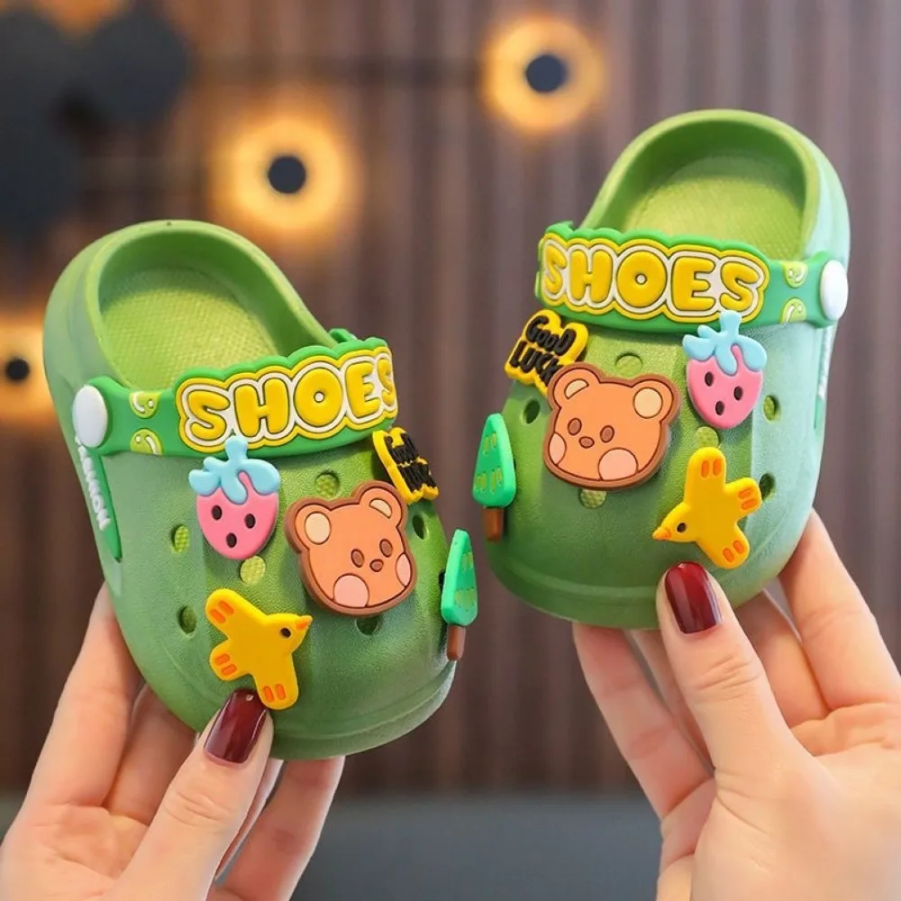 Sandalias antideslizantes de EVA para niños con diseño oso - imagen 3