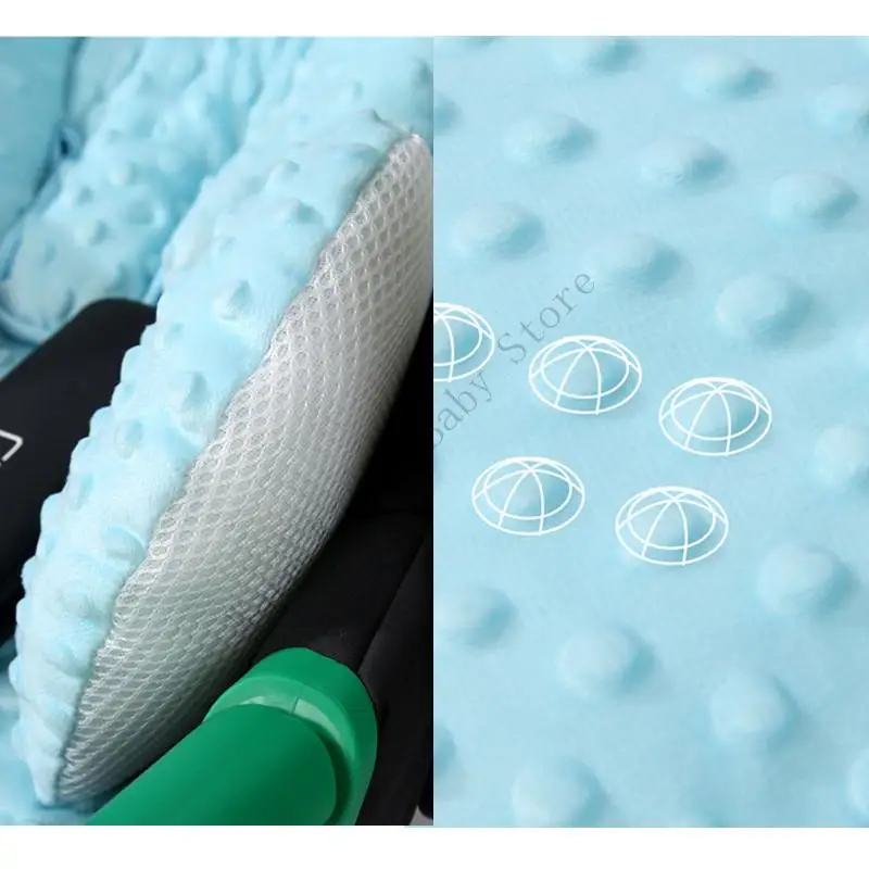 XXFE Cómodo cojín Soporte para Cabeza y Cuerpo del bebé con Almohadilla para reposacabezas para Asientos Coche - imagen 5