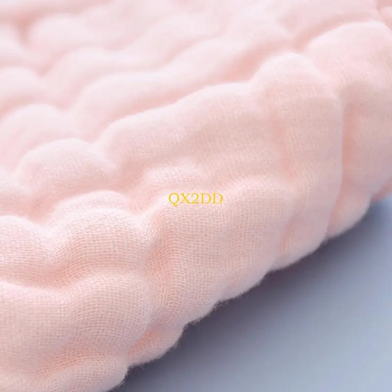 QX2D 6pcs Baberos para bebés para niños Babero transpirable Babero Babero Babro Con botón perno ajustable alimentando - imagen 5