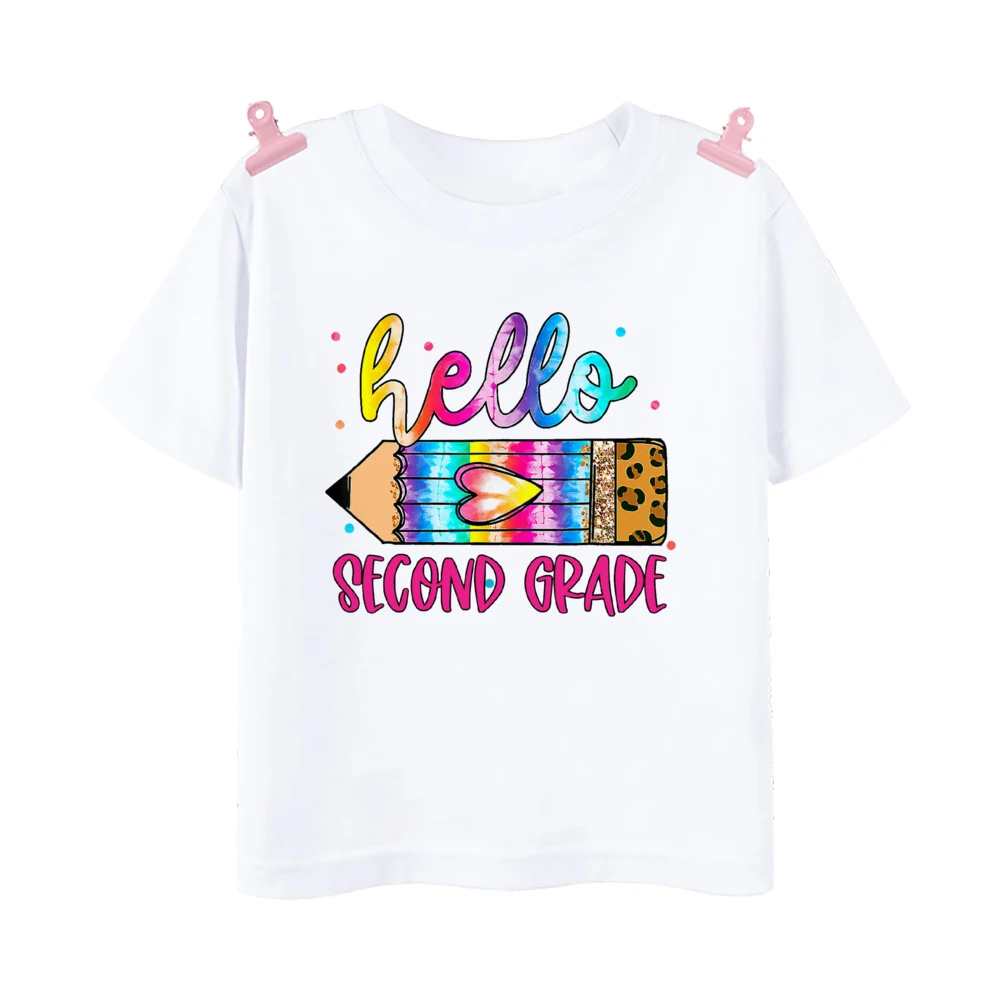 Camiseta de leopardo manga corta para niños 1a-5a - Regreso a clase - imagen 3