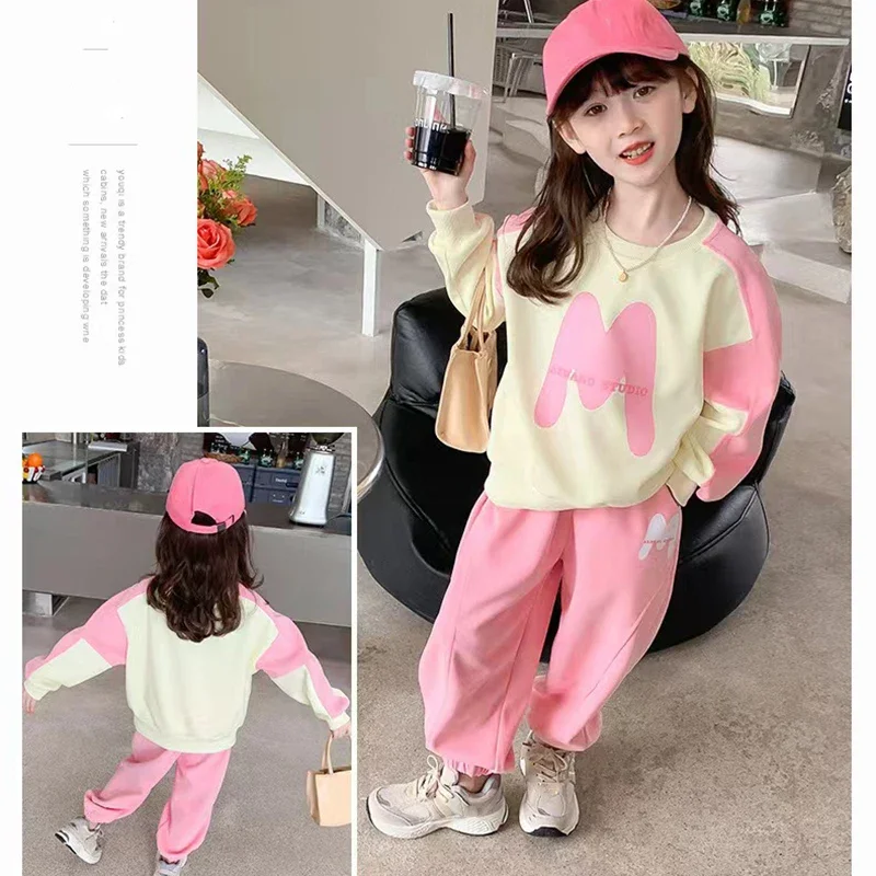 Conjunto de otoño para niños – Suéter manga larga y pantalón casual - imagen 3