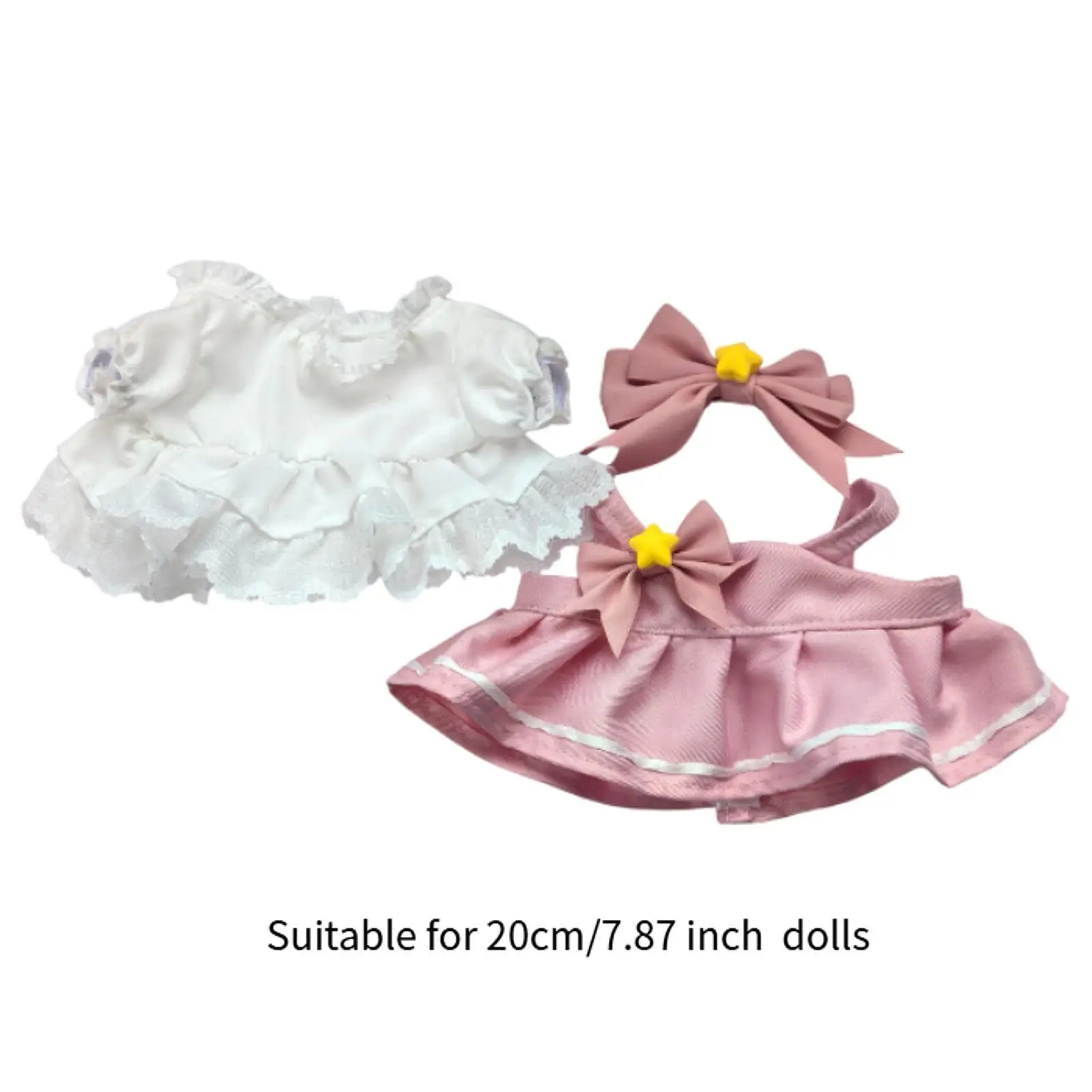 3x Dolls Dress Suit Cute Costume for 20cm Dolls Boys Dolls Children's Gifts