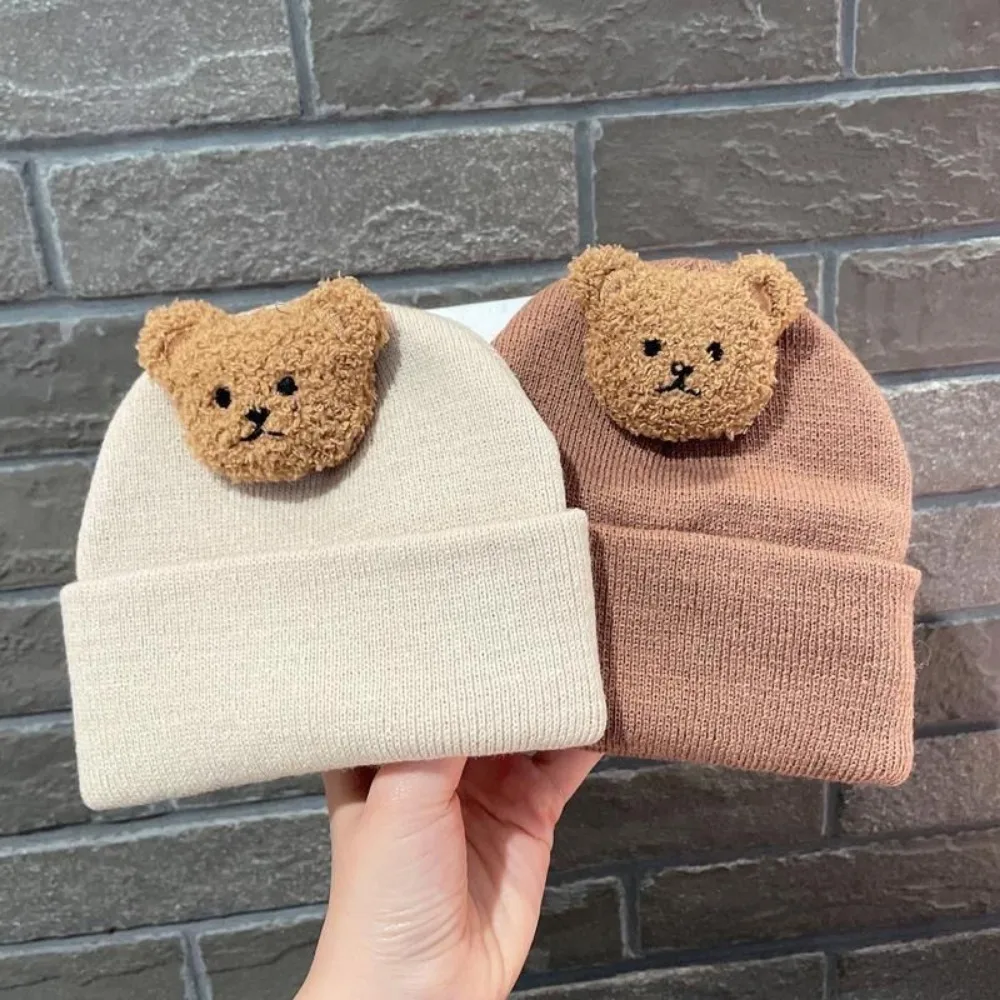 Gorro de punto oso para bebé recién nacido - imagen 2