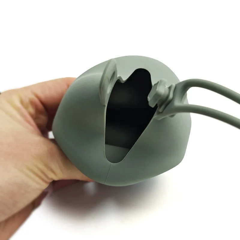 Bolsa porta chupete de bebé de silicona de grado alimenticio, contenedor de chupete portátil para bebé, caja de almacenamiento para pezones, accesorios, 1 ud. - imagen 5