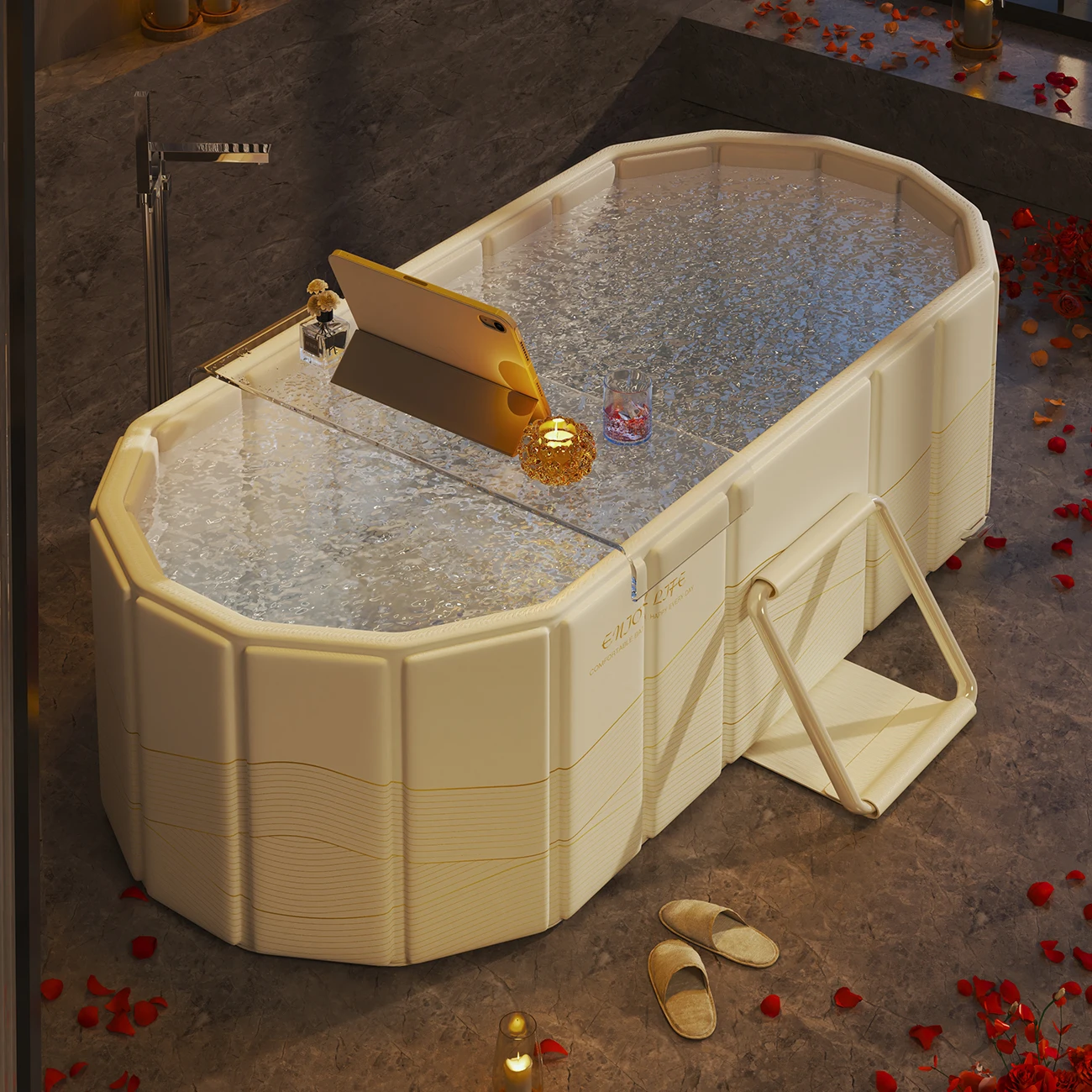 Bañera infantil plegable portátil para bebé – Uso interior y exterior - imagen 5