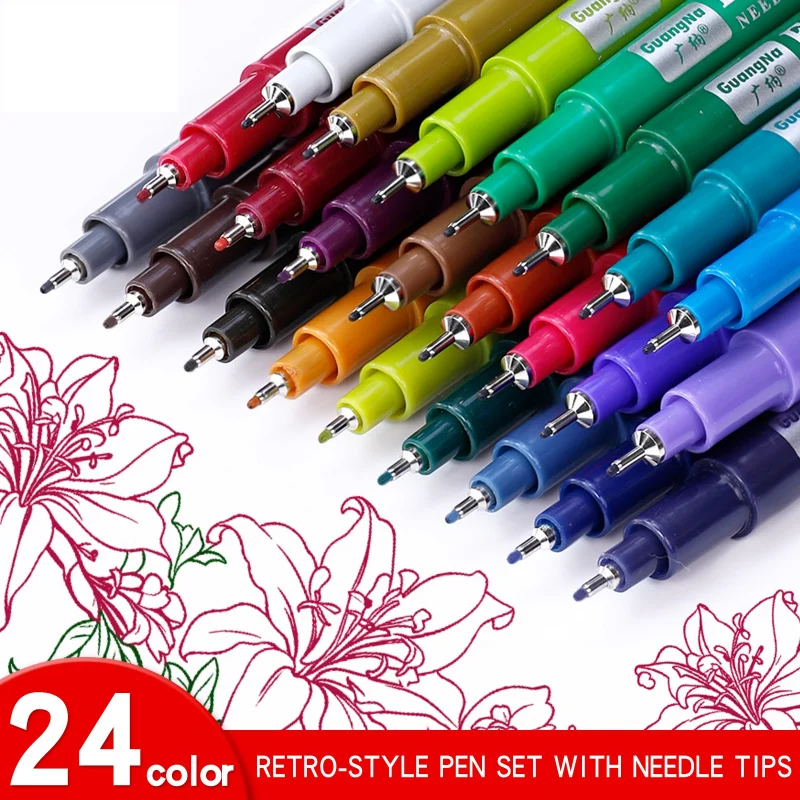 Fineliner punta fina tinta impermeable para dibujo manga y bocetos - imagen 4