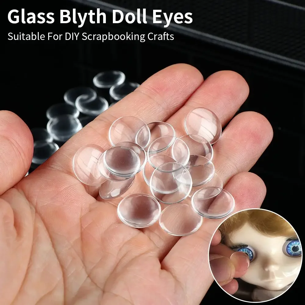 Ojos de cristal para muñecas - Accesorios de manualidades infantiles - imagen 2