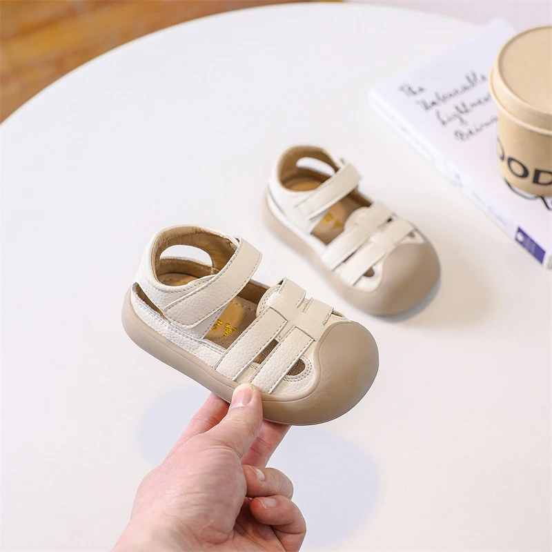 Sandalias de verano antideslizantes para niños con suela segura - imagen 3