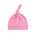 Rose red polka dots