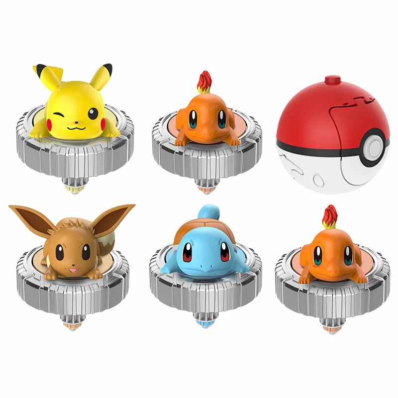 Giroscopio Pokémon Pikachu, Charmander y Squirtle para batallas - imagen 4