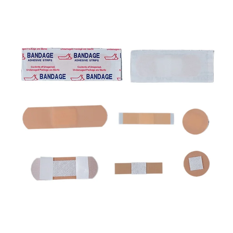 100 Uds tirita impermeable transpirable cojín yeso adhesivo herida pegatina banda vendaje de primeros auxilios gasa médica - imagen 5
