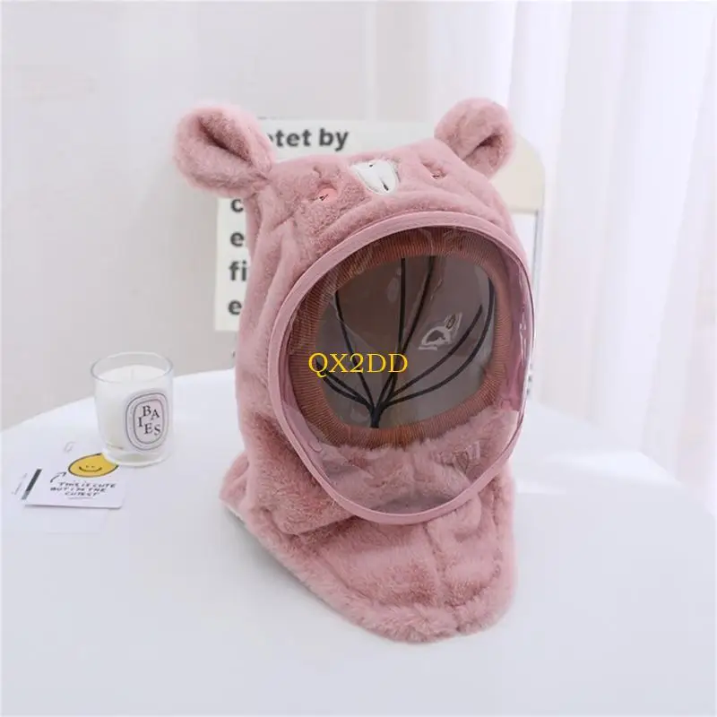 Gorro de oso con bufanda para niño – Cálido y antiviento - imagen 5