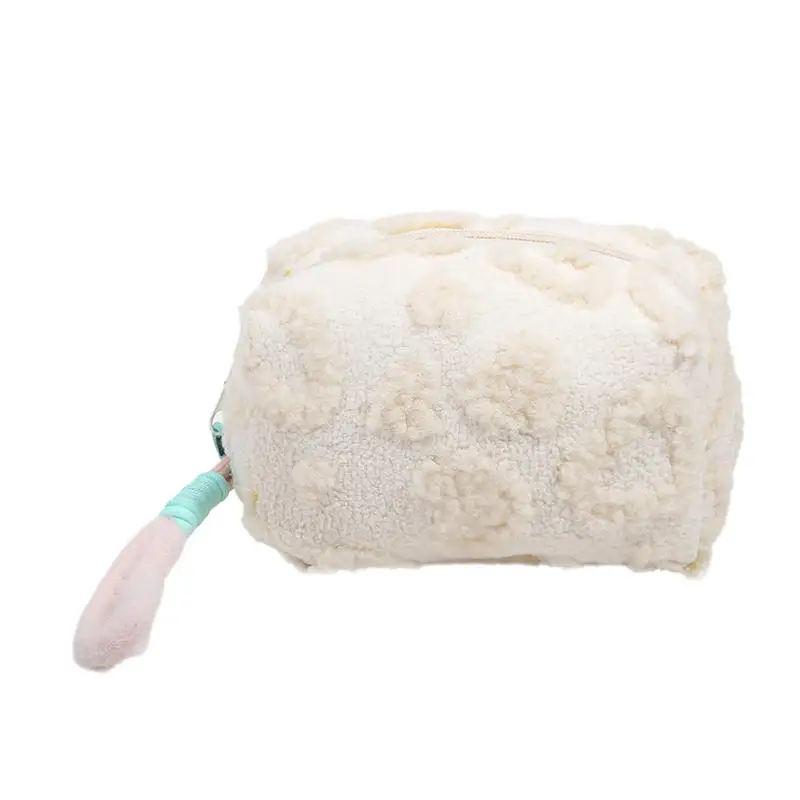 Bolsas de maquillaje de poliéster para mujer, bolsa de cosméticos de viaje suave, estuche organizador, estuche de maquillaje para chicas, bolsas de almacenamiento bonitas - imagen 5