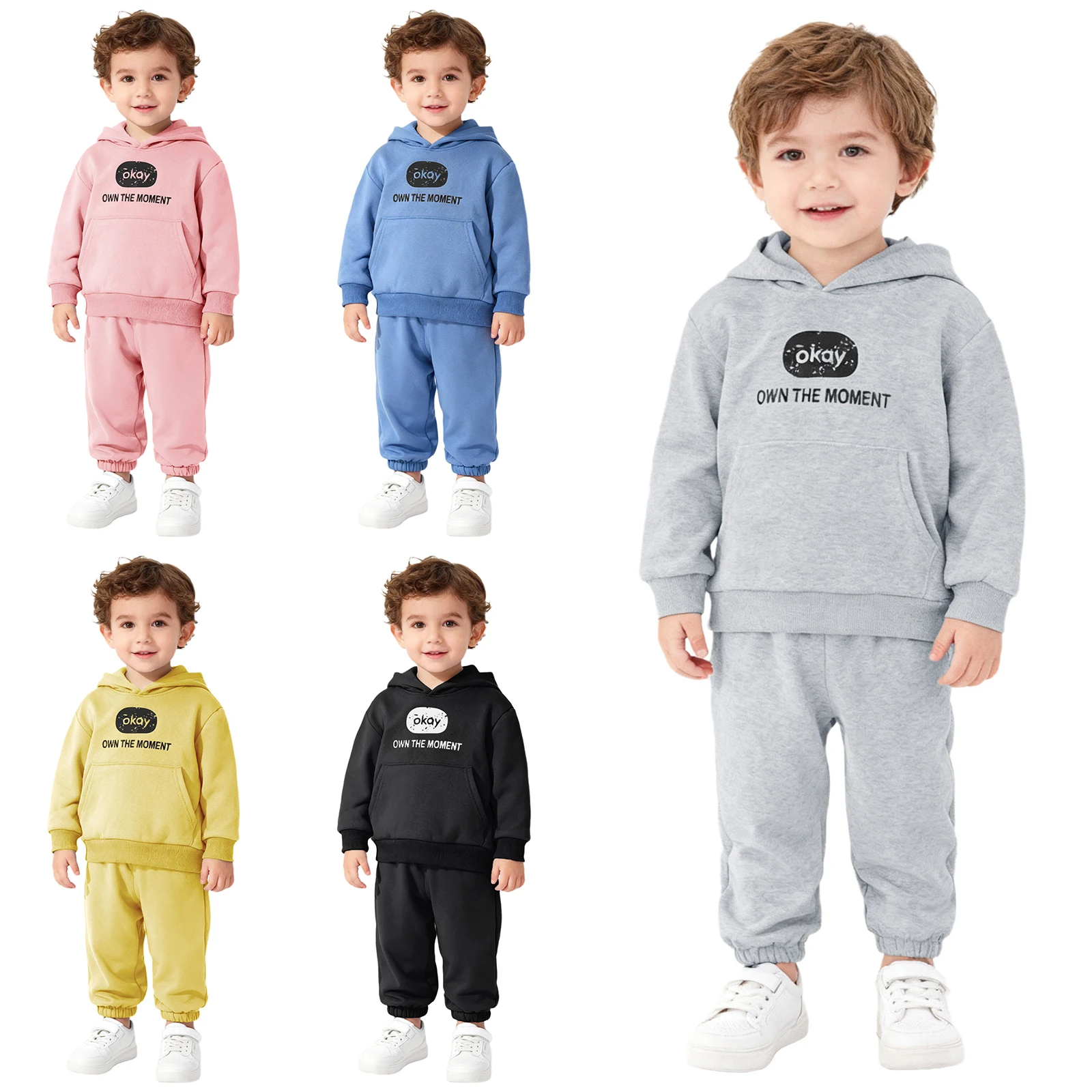 Chándal infantil con capucha – cómodo y resistente para niño - imagen 4