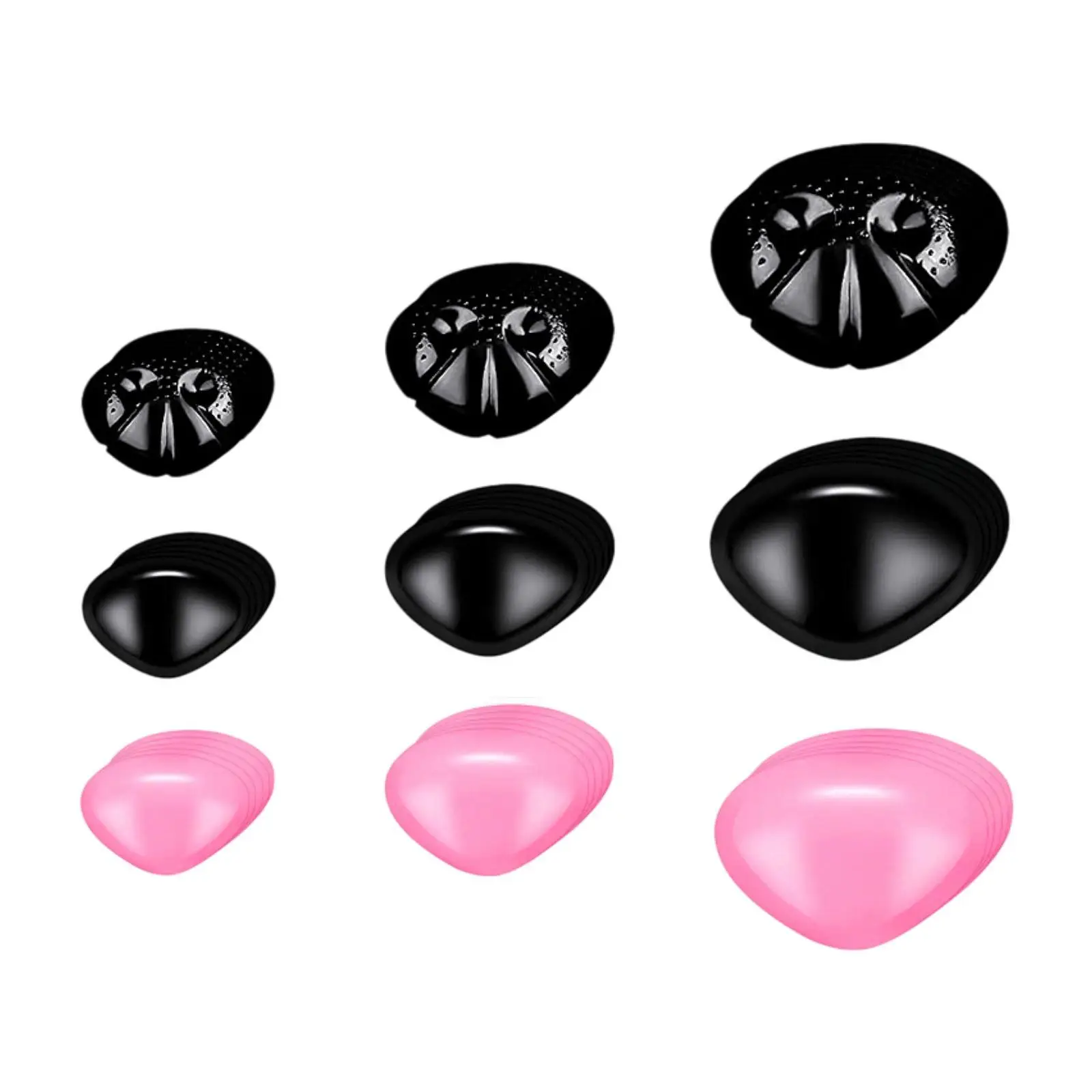 90x Safe Noses Accessories Crafts Making Supplies with Washers for Dog Plushies Toys Stuffed Animals Crochet Bears Doll Making