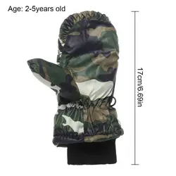 Manoplas de esquí impermeables para niños