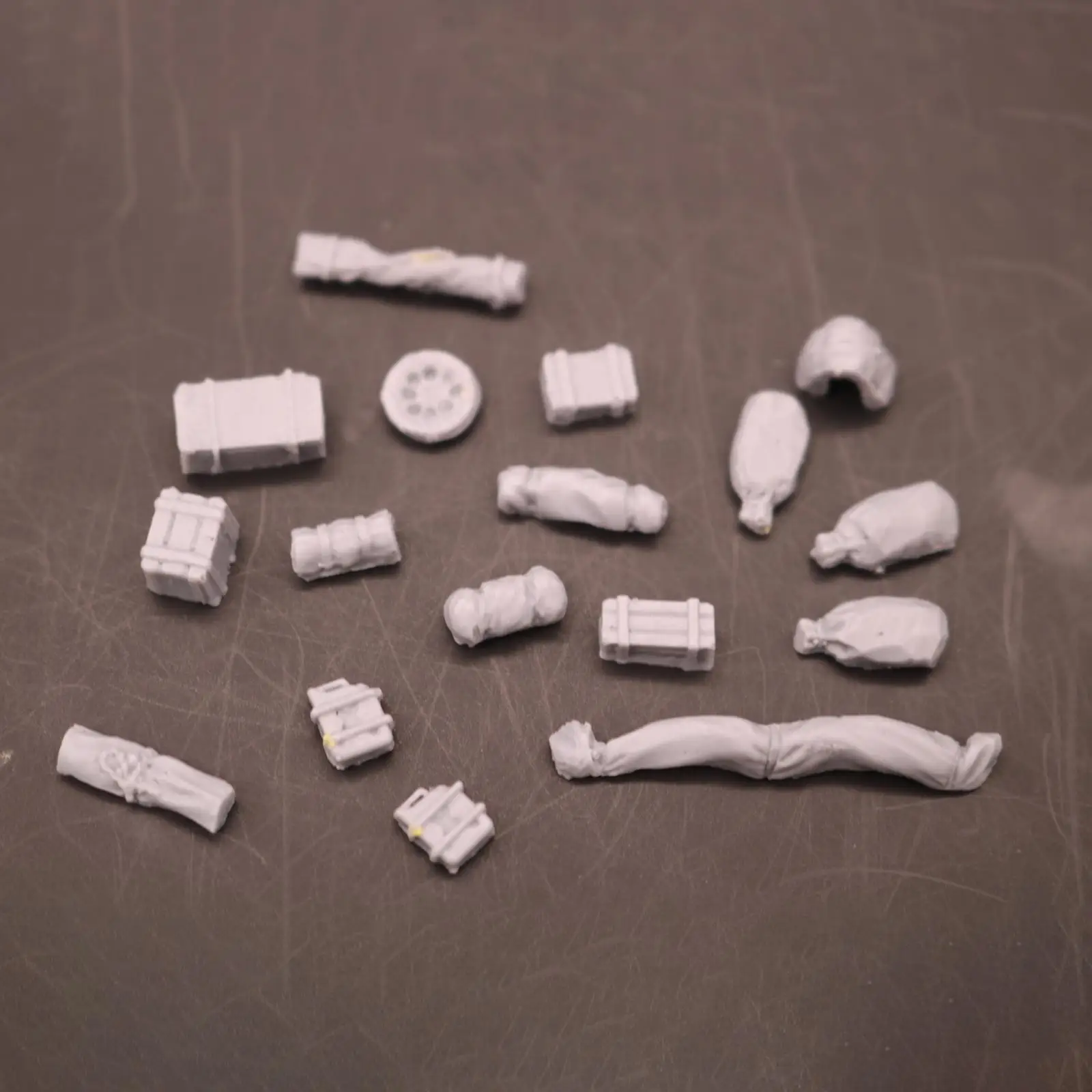 Paisaje de terreno para mesa, escena DIY pintable, coleccionables, juego de rol, juego de reposición a escala 1:72, modelo en miniatura - imagen 2