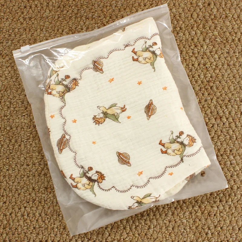 Almohada nube de gasa para lactancia – Forma U recién nacido - imagen 4