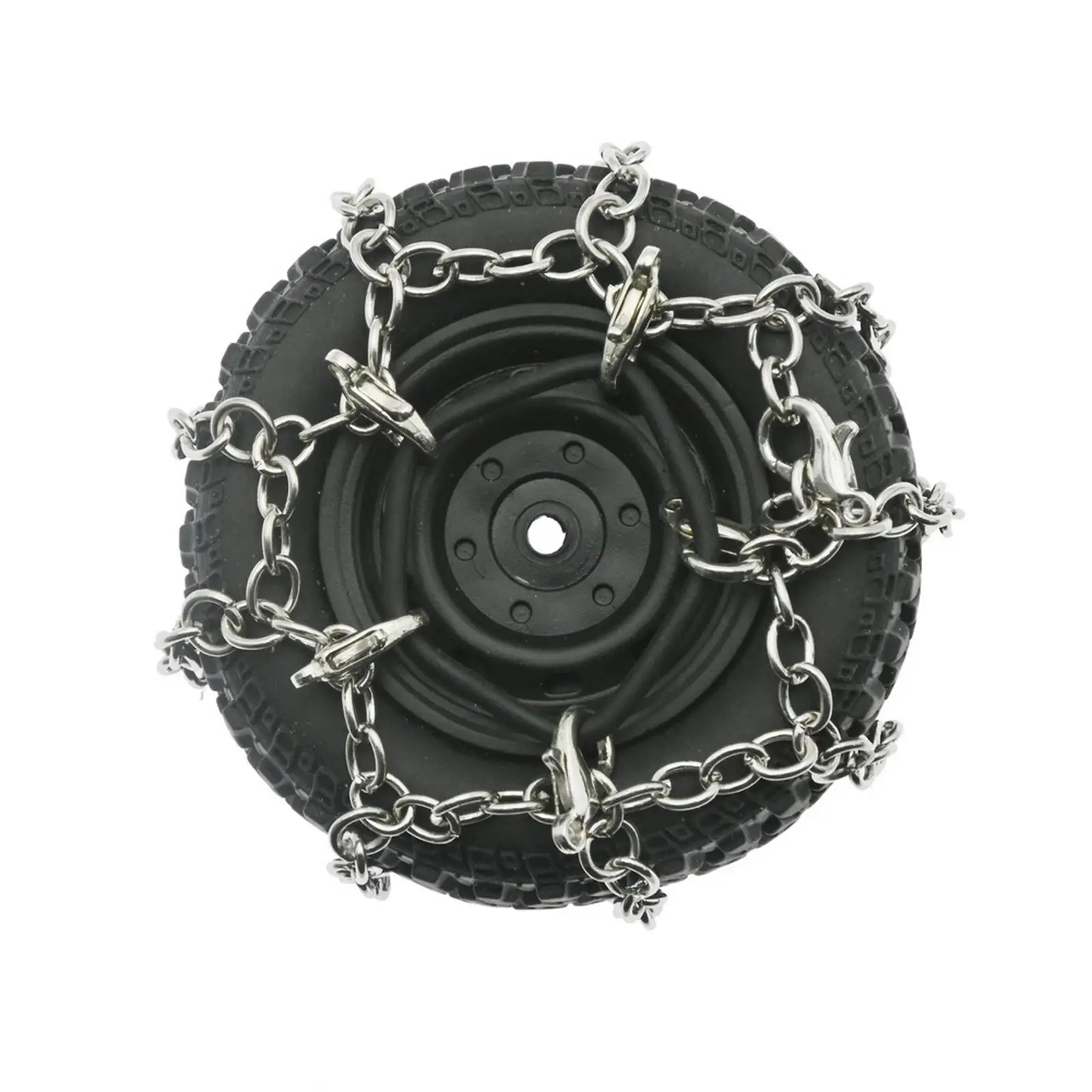 Snow Tire Chains Accessory Easy to Install Upgrades for MN82 LC79 1/12 Pickup Crawler Truck Vehicles RC Remote Control Car Hobby