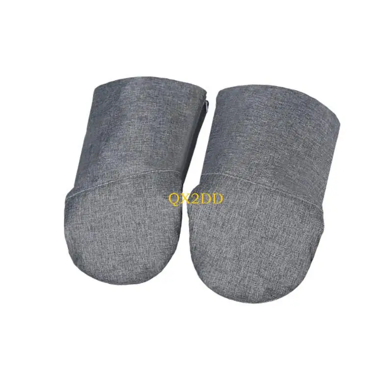 QX2D Guantes impermeables y suaves para cochecitos bebé, resistentes a las manchas, mantienen las manos secas y calientes en - imagen 4