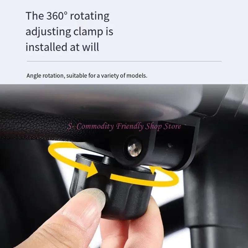 Accesorios para cochecito bebé 85AE, bandeja para aperitivos, con abrazadera tornillo, bandeja para comida para para - imagen 3