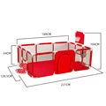 Red 2 Soccer Door
