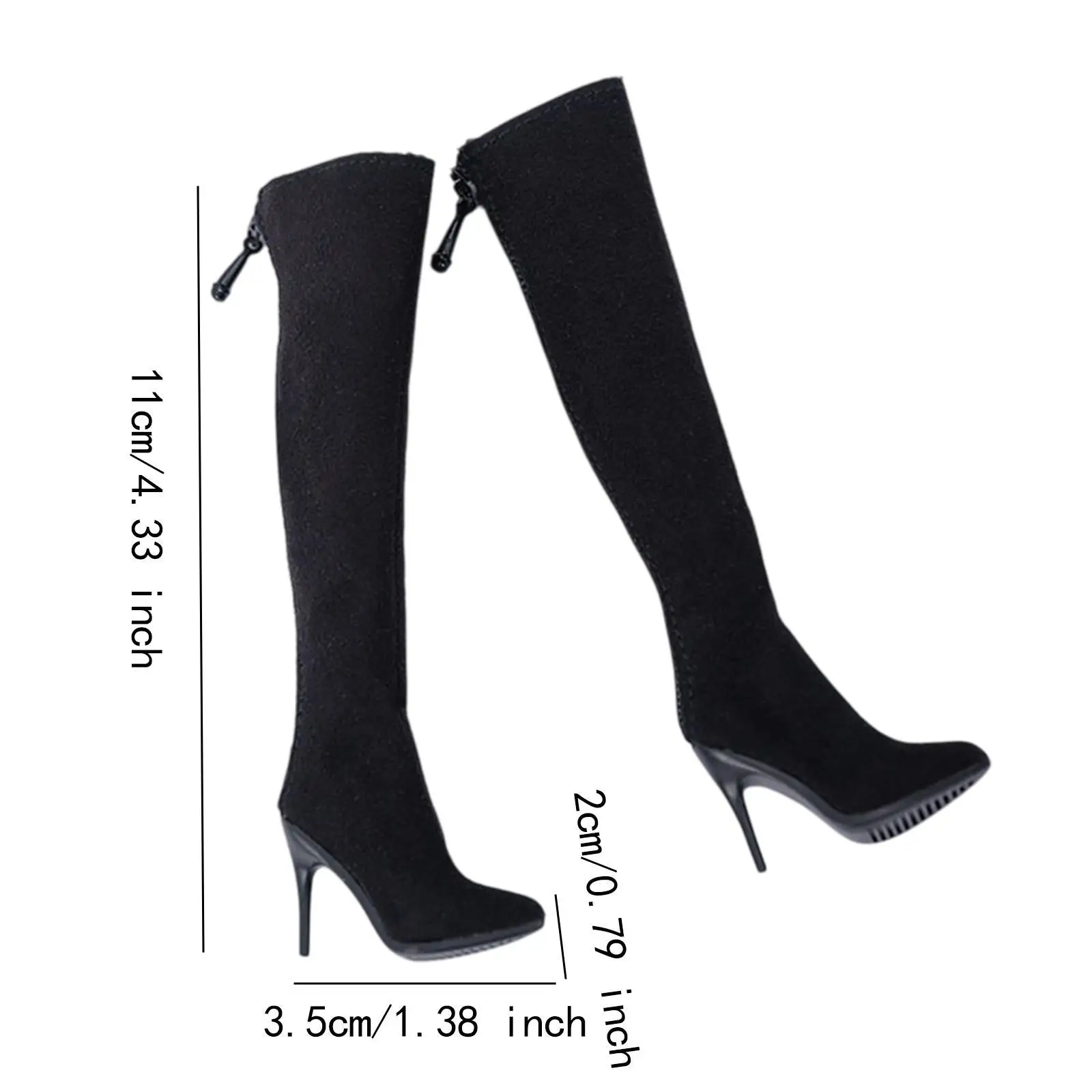1/6 Ball Jointed Dolls Shoes Dress up BJD Long Boots for 30cm Doll DIY Gift
