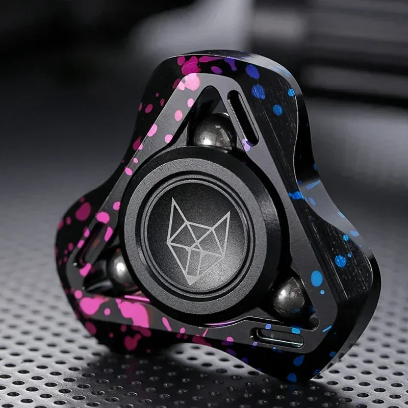 Metal Spirit Fox Spinner Premium EDC Fidget Toy Rodamientos ultrasuaves Alivio del estrés para adultos y herramienta de enfoque para niños - imagen 5