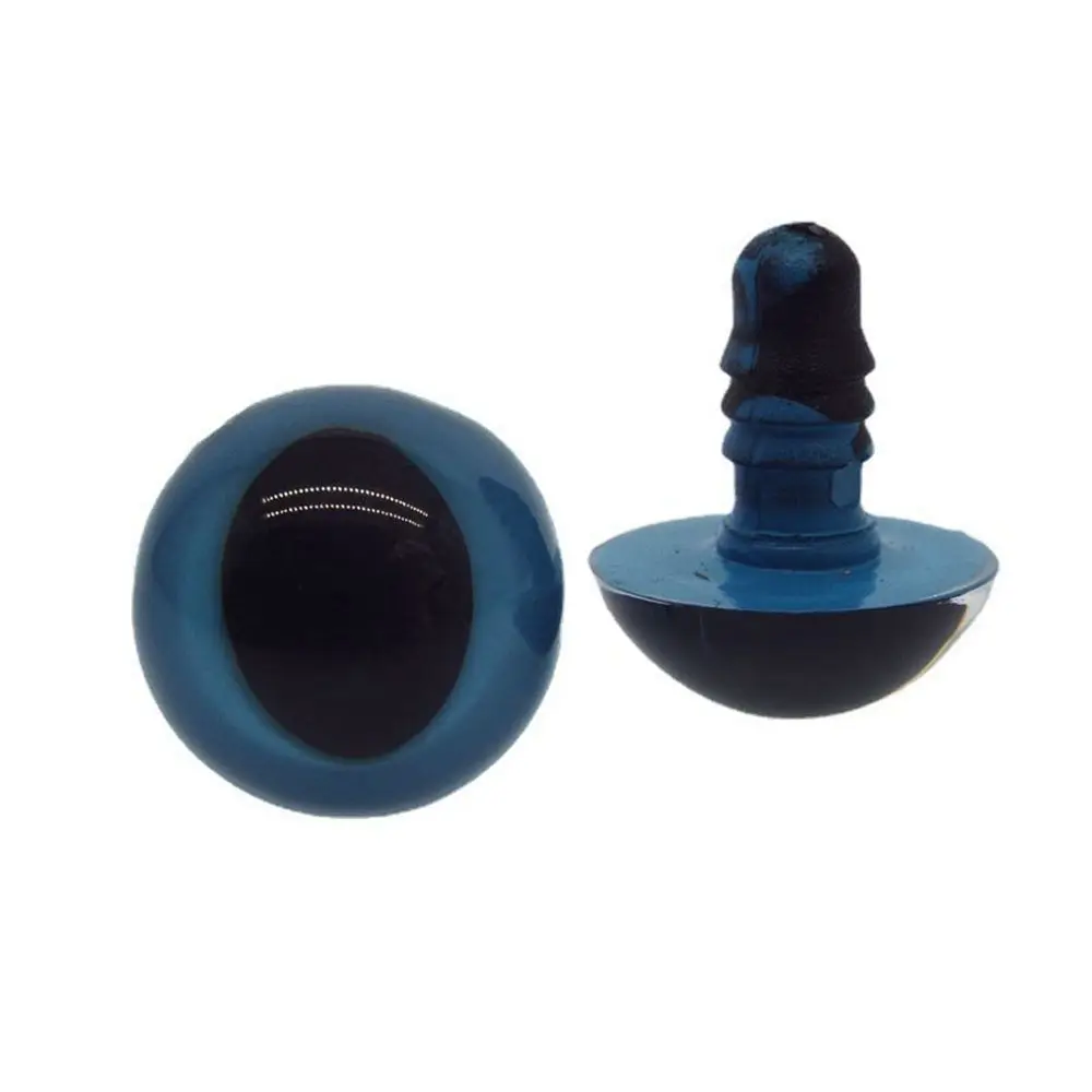 5 pares de ojos de seguridad de ojo de gato de plástico para juguetes Amigurumi Diy Kit manualidades oso de peluche juguete ojo para muñecas accesorios 10/12/13/15/18mm - imagen 3