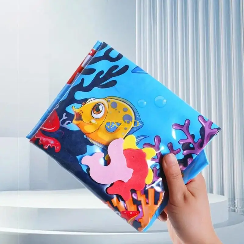 QX2D Inflable Rawling Water Pad Baby Estimulación visual Visual Juguete y diseño a prueba fugas para desarrollo temprano - imagen 5