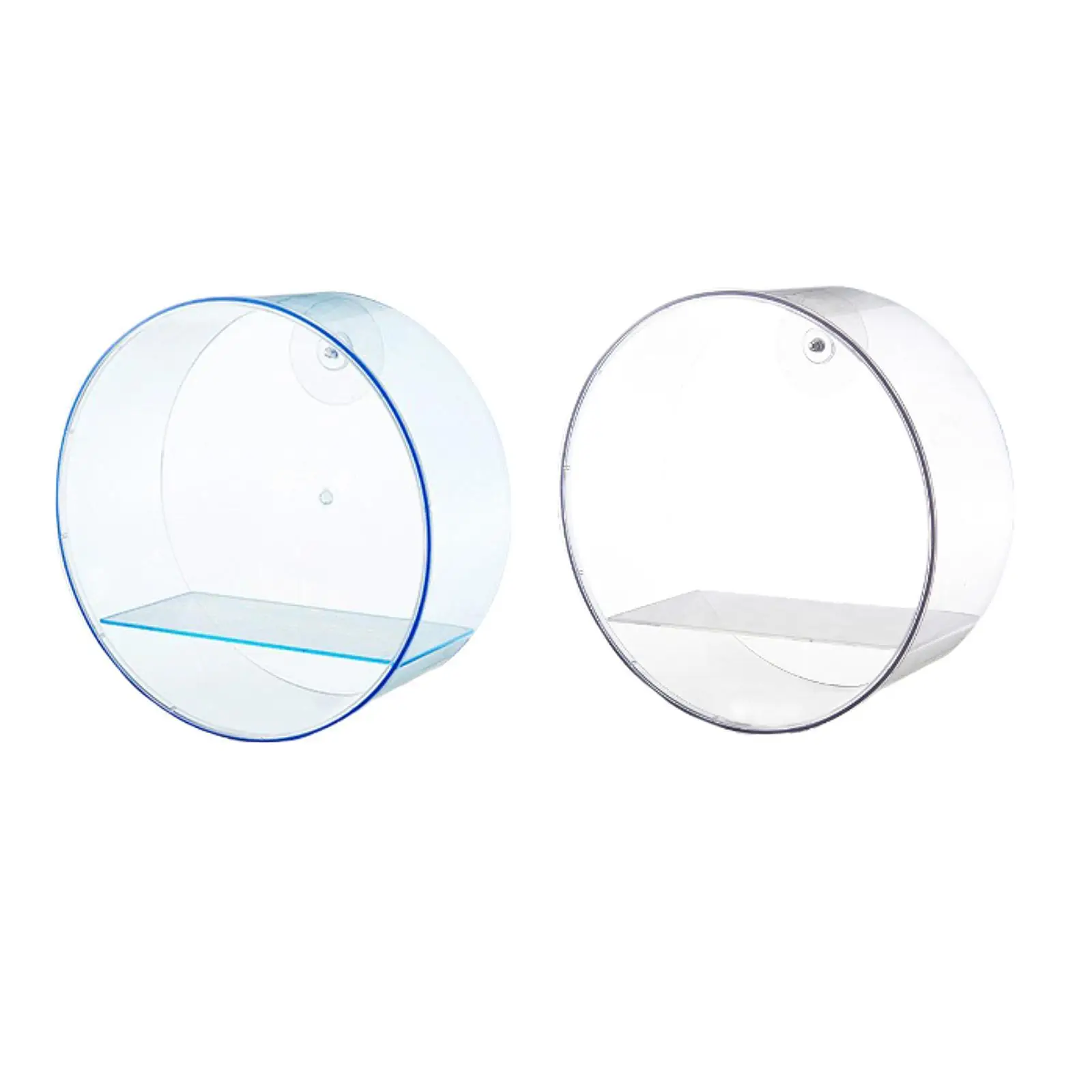 Figure Display Storage Wall Mount Plant Holder Stackable Clear Display Case
