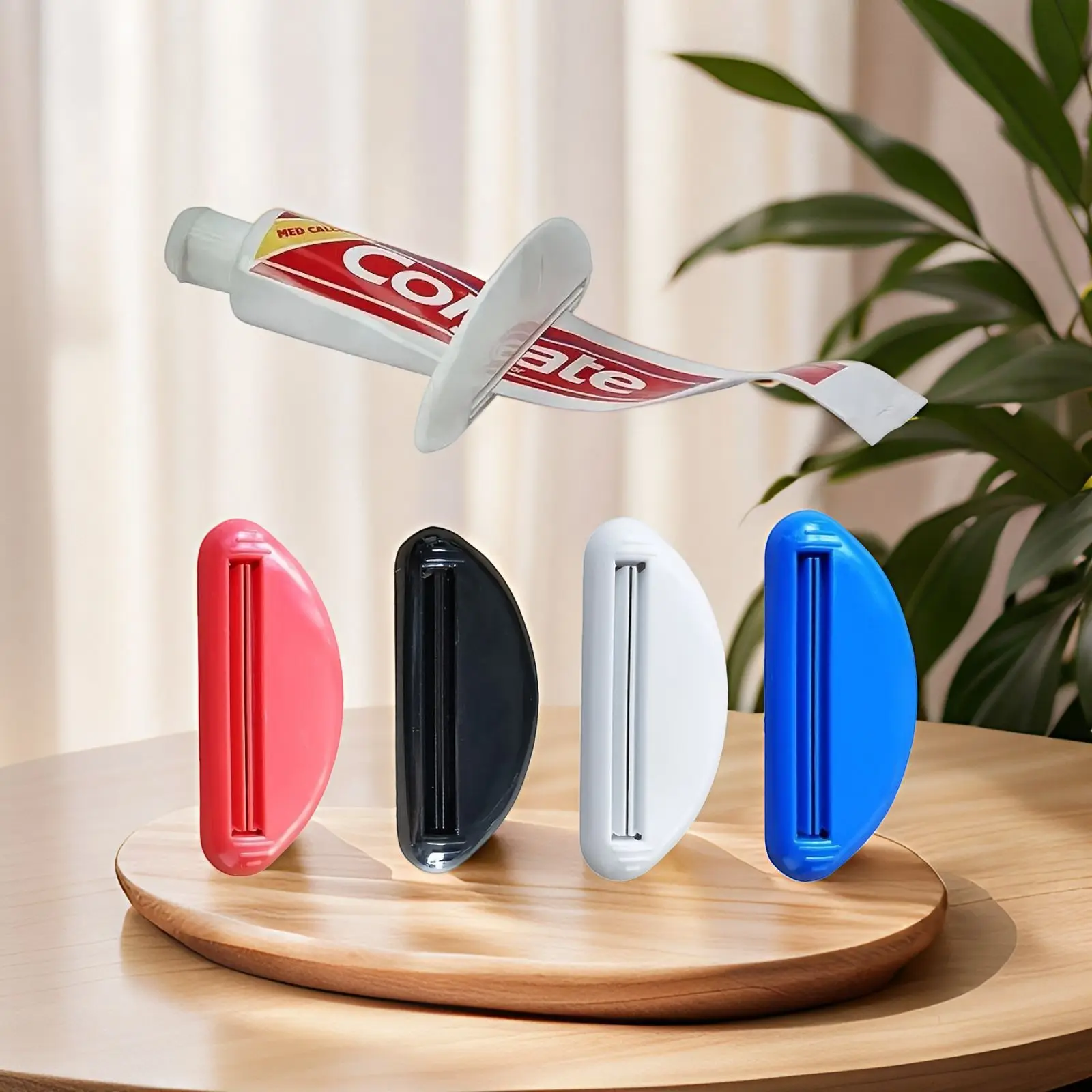Exprimidor de pasta de dientes con clip para fácil uso diario - imagen 5