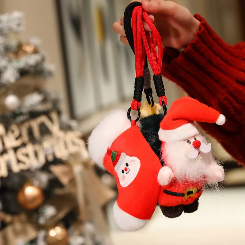 Árbol de Papá Noel en miniatura con finish suave