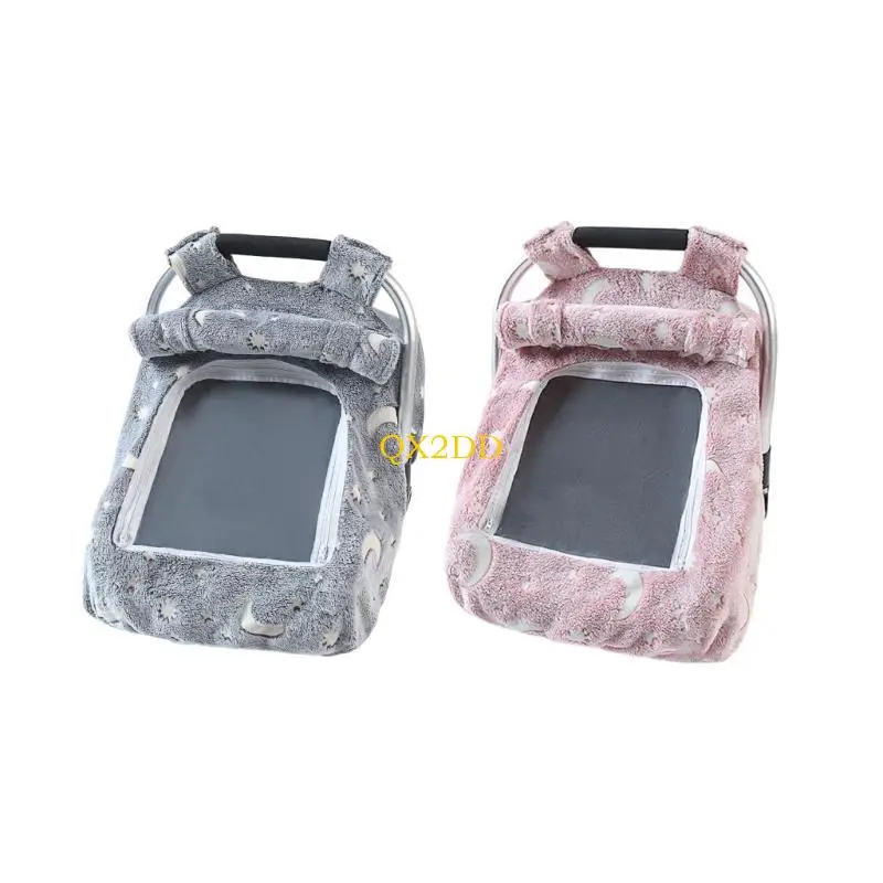 QX2D Multifuncional Cubierta asiento bebé Baby Mosyet Case Infantes Cartero compras Carreteras Carreteras Carryas - imagen 3