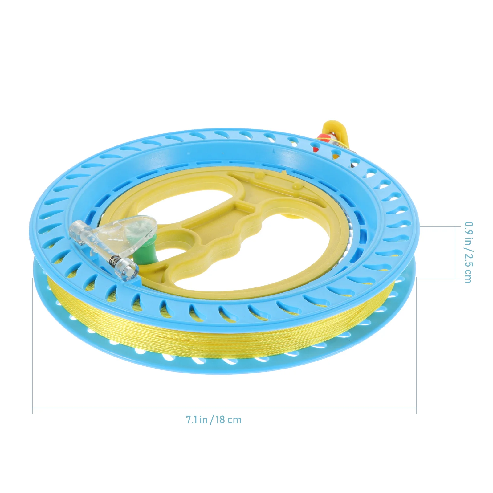 Rueda de línea de plástico, agarre manual, carrete guía duradero, carrete de cometa voladora resistente a los arañazos, carrete de viento, herramienta para cometas voladoras - imagen 2