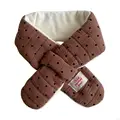brown polka dots