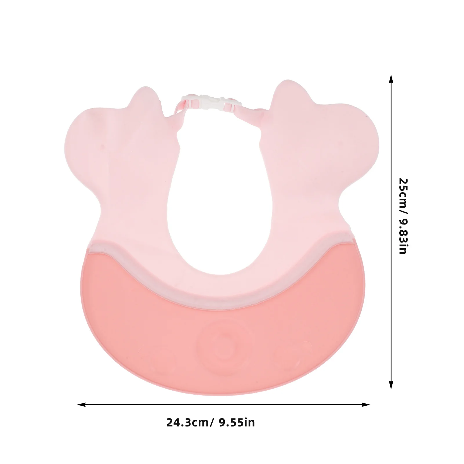 Gorro de lavado de pelo para niños, gorro de ducha ajustable impermeable para bebé, accesorios de baño para recién nacidos, gorro de champú, gorros de natación para niños - imagen 5