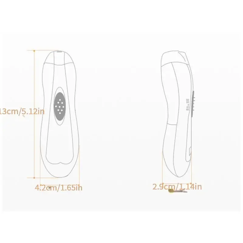 Cortaúñas para bebé con luz, Kit de uñas para bebé, recortador de uñas eléctrico seguro para recién nacido, uñas y dedos de los pies para niños pequeños - imagen 5