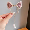 white pink cat