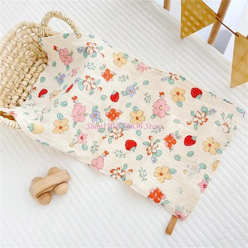 R6FD 4 capas paños lavado para ducha baño con diseño impreso, toallitas suaves para bebés recién nacidos