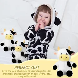 Peluche de vaca suave para bebé y niño – Juguete infantil