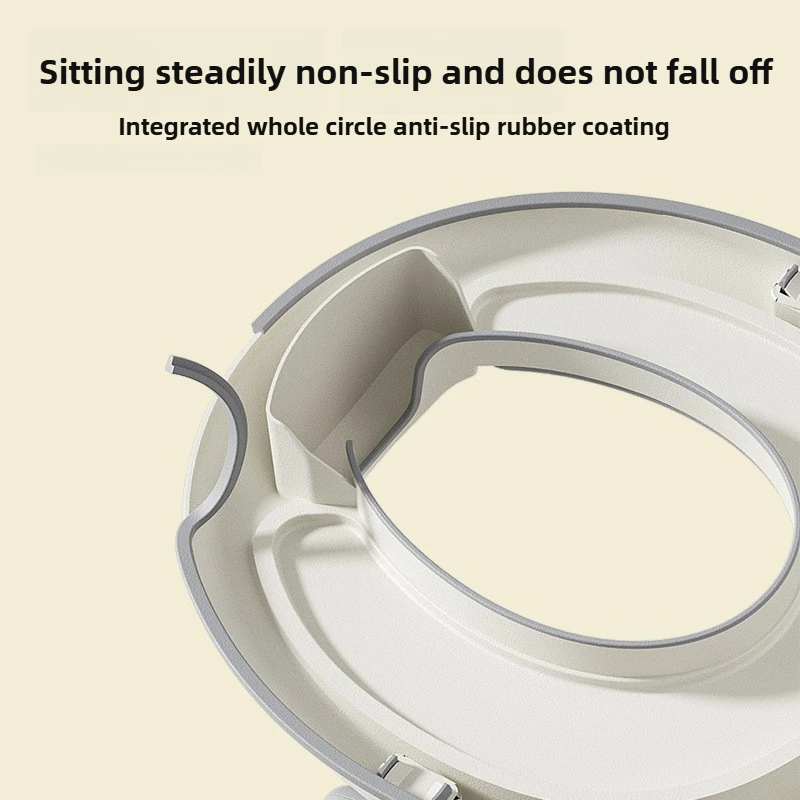 Funda para asiento de inodoro para niños, orinal portátil para niños/niñas, anillo de inodoro antisalpicaduras para niños pequeños, orinal de viaje antideslizante - imagen 3