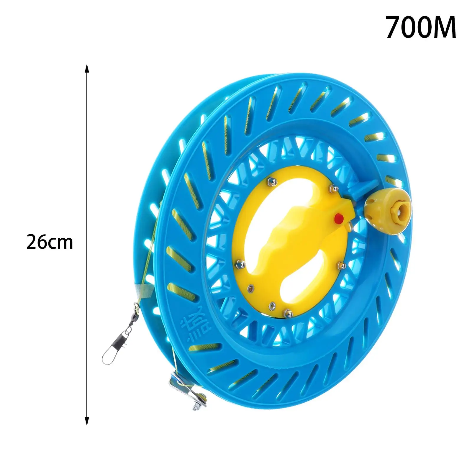 Kite Line Winder Kite Winding Grip Kite Accessories String Reel with 700M String for Men Lawn Adults Picnic