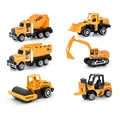 6Pcs Engineering car