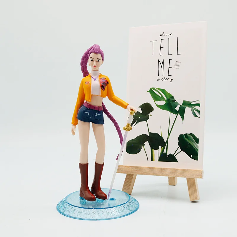 3 unids/set K-pop Demon Hunters Anime figuras de juguete 16cm Rumi Mira Zoey Sussy estatuilla muñeca Fans regalo de Navidad - imagen 4